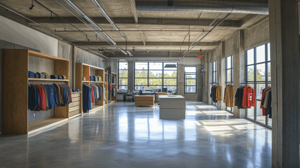 kudamon A raw concrete office space a bright and open environm aabd58da cf2e 4e45 851a 3ef7696a52db